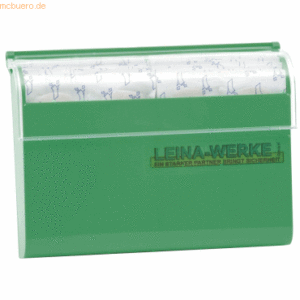 Leina-Werke Pflaster Spender für Wandbefestigung gefüllt grün