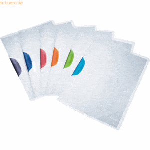 Leitz Cliphefter ColorClip Magic A4 ca. 30 Blatt farbig sortiert