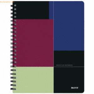 Leitz Collegeblock Executive GetOrganised A4 PP liniert 80 Blatt