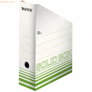 Leitz Archiv-Stehsammler Solid A4 Wellpappe hellgrün