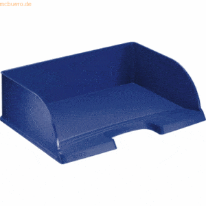 Leitz Briefablage Jumbo Plus A4 quer blau