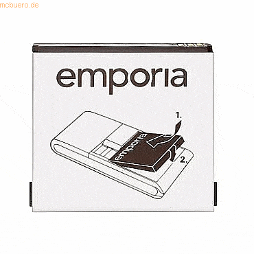 Emporia Akku F R Emporia Ak F Li Ion Volt Mah Schwarz Hier Online G Nstig Kaufen