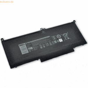 Dell Akku für Dell Latitude 12 7000 Li-Ion Volt 76 mAh schwarz