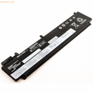 k.A. Akku für Lenovo T460s-2RCD Li-Pol Volt 114 mAh Schwarz