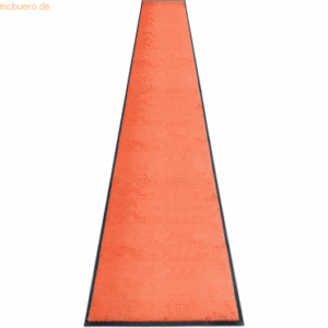 Miltex Schmutzfangmatte Eazycare Style 85x300cm A13 Orange