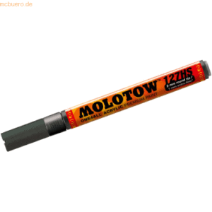 Molotow Permanentmarker One4All 127 HS nachfüllbar 2mm metallic schwar