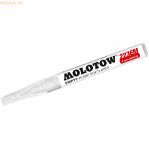 Molotow Leermarker Pump Marker System 223 EM Soft Chisel