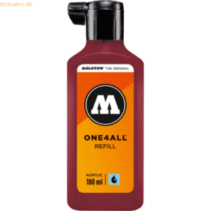 Molotow Nachfülltinte One4All für Permanentmarker 180ml burgundrot