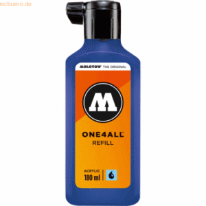 Molotow Nachfülltinte One4All für Permanentmarker 180ml echtblau