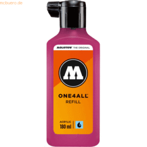 Molotow Nachfülltinte One4All für Permanentmarker 180ml fuchsiapink