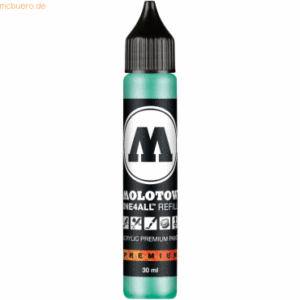 Molotow Nachfülltinte One4All für Permanentmarker 30ml lagoblau pastel