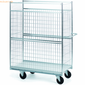 Helge Nyberg Vierwandwagen Serie 300 Modell 84 1 Etage 160x60cm silber