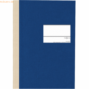 Pagna Geschäftsbuch Classica A4 liniert blau