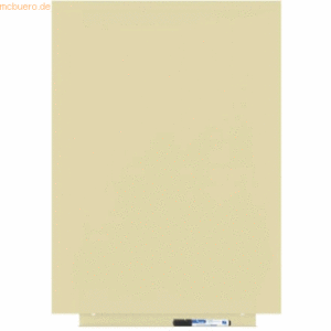 Rocada Skinwhiteboard-Modul lackiert 55x75cm RAL 1015 hellelfenbein