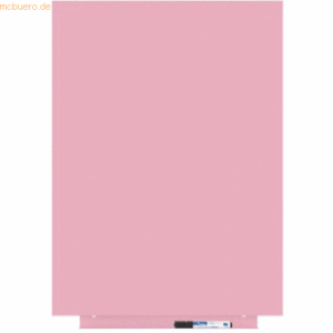 Rocada Skinwhiteboard-Modul lackiert 55x75cm RAL 3015 hellrosa