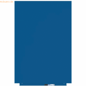 Rocada Skinwhiteboard-Modul lackiert 75x115cm RAL 5017 verkehrsblau