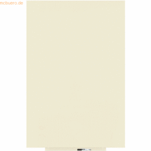 Rocada Skinwhiteboard-Modul lackiert 100x150cm RAL 1013 perlweiß