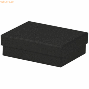 3 x Rössler Geschenkverpackung Boxline 96x128x40mm Schwarz