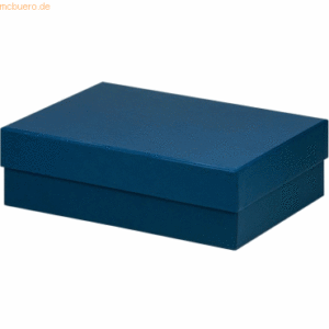 3 x Rössler Geschenkverpackung Boxline 196x264x80mm Navy