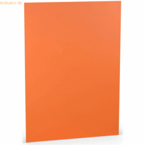 50 x Paperado Karton A3 160 g/qm Orange