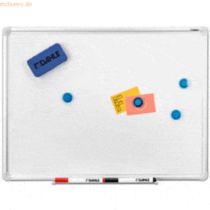 Dahle Whiteboard Basic Board 100 x 200 cm Aluminiumrahmen