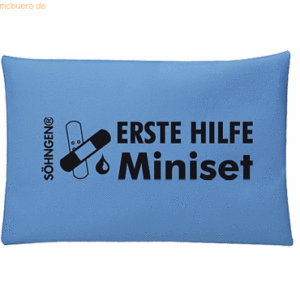 Söhngen Erste-Hilfe-Set Miniset blau