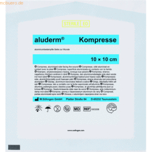 Söhngen Kompresse aluderm einzeln 10x10cm