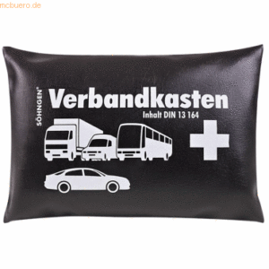 Söhngen KFZ-Verbandkissen schwarz mit Füllung Standard DIN 13164