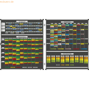 Ultradex Doppeltafel Planrecord mit Leitlinien 2x BxH 720x520mm 2x38 S