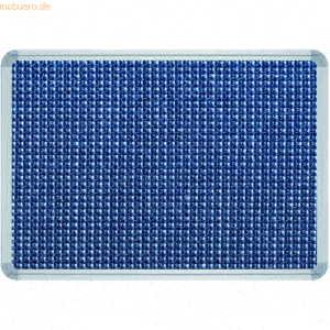 Ultradex Stellwandtafel exclusiv Textil B1200xH2000xT22mm blau