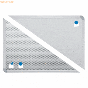 Ultradex Stellwandtafel Edelstahl Duodex 2.0 BxHxT 1600x600xT22mm blan