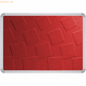 Ultradex Relief- und Akustik-Stellwand B1400xH600xT22mm rot