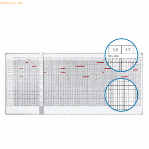 Ultradex Jahresplaner-Set 2000x900mm