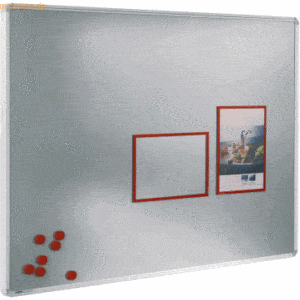 Ultradex Whiteboard Emaille anthrazit BxHxT 900x600x22mm kreidebeschre