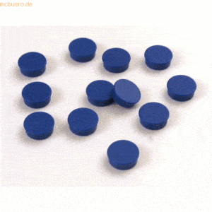 Ultradex Magnete rund 20mm VE=12 Stück blau