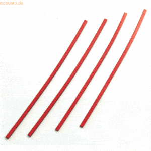 Ultradex Magnetische Abschnitte 60x9x2mm VE=10 Stück rot