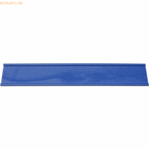 Ultradex Einsteckschiene magnetisch 420x34mm VE=1 Stück blau