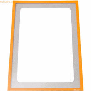 Ultradex Infotasche magnetisch für DIN A4 312x225mm VE=1 Stück orange