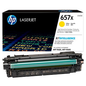 HP 657X (CF472X) gelb Tonerkartusche