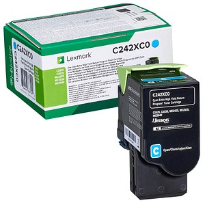 Lexmark C242XC0 cyan Toner