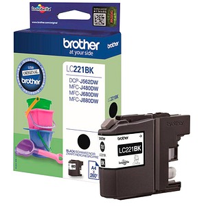 brother LC-221BK schwarz Tintenpatrone