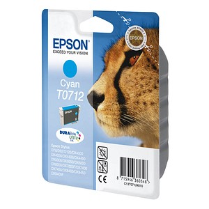 EPSON T0712 cyan Tintenpatrone