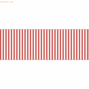 10 x Ludwig Bähr Fotokarton Streifen 'Mini' 300g/qm A4 rot