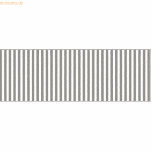 10 x Ludwig Bähr Fotokarton Streifen 'Mini' 300g/qm A4 mittelgrau