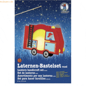 Ludwig Bähr Laternen-Bastelset 12 'Feuerwehr'