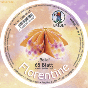 Ludwig Bähr Faltblätter Florentine Bella 10cm