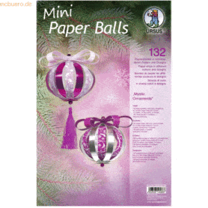 Ludwig Bähr Bastelset Mini Paper Balls Mystic Ornaments