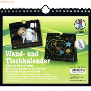 10 x Ludwig Bähr Wand- und Tischkalender 14x16