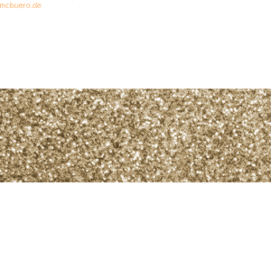 Ludwig Bähr Glitterkarton 330g/qm A4 VE=10 Blatt champagner