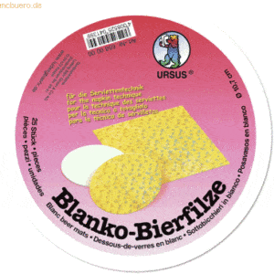 Ludwig Bähr Bierfilze blanko 10